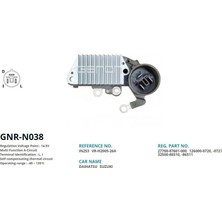 Genon N038 Alt. Konjektor 12V Suzuki Samurai - Swift - Alto / Daihatsu (L. I) VR-H2005-26-VR-H2005-26A-IN253