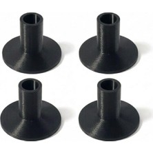 Kısa Zil Yatağı, Short Cymbal Sleeves (1”-25,4mm) Bateri Plastik Kılıf,zil Yatağı 12'li