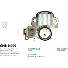 Genon M009 Alt. Konjektor 12V Hyundai Atos - Elentra / Mitsubishi Colt - Galant (L. I(R)) VR-H2009-187-IY796-37370-02500