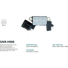 Genon H008 Alt. Konjektor 12V Kıa Sephia 1.8 - Sportage 2.0 / Subaru (L. S) VR-H2000-52-IH768