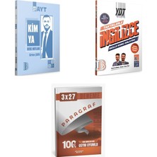 2027 Ayt Benim Hocam Kimya Ders Notları + Ydt Taktiklerle Ingilizce Skılls Konu + Ankapade 3'lü Set