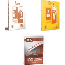 2027 Benim Hocam Ayt Felsefe ve Video Çözümlü + Tarih Konu + Anla Kazan Paragraf Deneme 3'lü Set