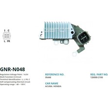 Genon N048 Alt. Konjektor 12V Honda Civic - Hr-V (L. I. Fr. C) VR-H2005-196-IN446
