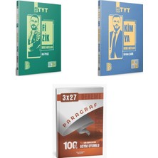 2027 Benim Hocam Tyt Fizik + Kimya Konu + Anla Kazan Paragraf Deneme 3'lü Set
