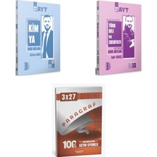 2027 Benim Hocam Ayt Kimya + Edebiyat Türk Dili ve Edebiyatı Konu + Anla Kazan Paragraf Deneme 3'lü Set