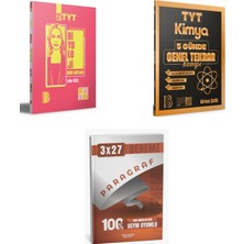 2027 Benim Hocam Tyt Biyoloji + Kimya 5 Günde Genel Tekrar Kampı Konu + Anla Kazan Paragraf Deneme 3'lü Set