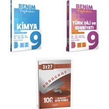 2027 Benim Hocam 9. Sınıf Benim Fasikülüm Kimya + Edebiyat Türk Dili ve Edebiyatı Soru + Ankapade 3'lü Set