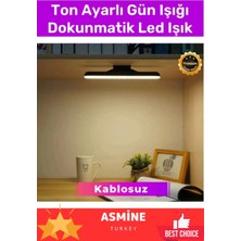 St. Morritz Deluxe Düşük Enerji Tüketimi USB Şarjlı Kablosuz Manyetik Ton Ayarlı Gün Işığı Dokunmatik LED Işık