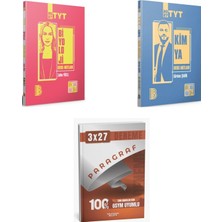 2027 Benim Hocam Tyt Biyoloji + Kimya Konu + Anla Kazan Paragraf Deneme 3'lü Set