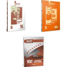 2027 Benim Hocam Tyt Felsefe ve Tamamı Video Çözümlü + Tarih Konu + Anla Kazan Paragraf Deneme 3'lü Set
