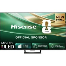 Hisense Hısense 55E8S 55 Inç 139 Ekran Uydu Alıcılı Smart 4K UHD Vıdaa Uled Mini LED Tv