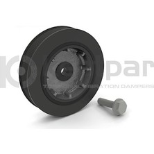Kentpar 152K1081S Krank Kasnaği (Kit) Renault 19-Clio Iı-Megane I 1.9d D55 7700107145-7700112999-7700724249
