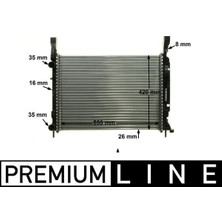 Mahle CR1157000P Motor Su Radyatoru Mercedes Citan OM607 W415 12> . Renault Kangoo 1.5 Dci 1.6 16V 09> A4155000002-8200418328-8200418327