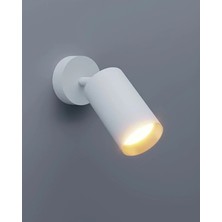 St. Morritz Panasonic LED Beyaz Rich Duvar Aplik,spot Modern Aydınlatma GU10 LED Ampul Dahil Gün Işığı 3000K
