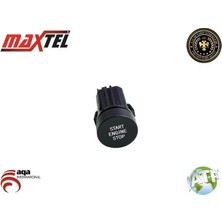 Maxtel 16004993 Start Stop Düğmesi 4pın Renault Captur Iı (20-) Renault Clio V (Bf) (19-) Renault Megane Iv (15-) 251503993R