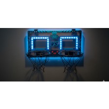 Çift Potali Skorboard’lu Basketbol Seti Profesyonel Oyun Keyfi (2 Basketbol Topu Mevcuttur)