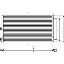 Oris Orıs CFI991016 Klima Radyatörü (Kondenser) Fiat Doblo 01>ıdea 04>punto 03> Lancia Ypsilon 06>11 1.2 1.3jtd 1.4 1.9jtd 46820833-51732993-51802116-51804991