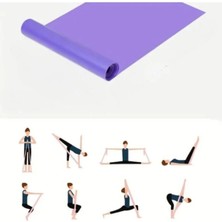 St. Morritz Pilates Bandı Plates Yoga Egzersiz Direnç Lastiği Ev Spor Lateks Bant 119 x 14.7 cm