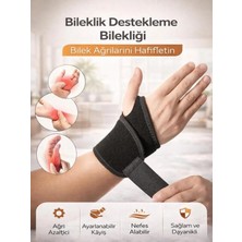 St. Morritz Highconcept Başparmak Destekli El Bilek Ateli Bilek Bandı