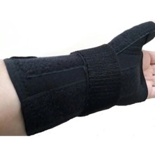 St. Morritz Unisex Siyah Ortopedik El Bilek Bandajı