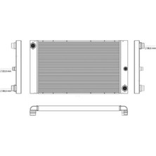 Oris Orıs BBM910032 Motor Su Radyatoru Bmw M47N M57N E60 E61 E63 E64 17117795878