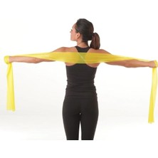 St. Morritz Egzersiz Bandı - Exercise Band 1,5 M x 12,5 cm - Sarı X-Hafif