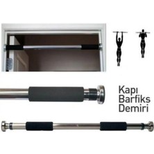 St. Morritz Çelik Barfiks Demiri Kapı Barfiks Çubuğu Dayanıklı Barfiks Aleti Fitness Spor Ekipmanı 100 kg Taşıma