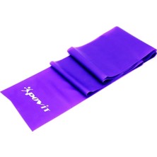 St. Morritz Mor Pilates Bandı Orta Sert Egzersiz Direnç Lastiği 150 x 15 cm LKS3070