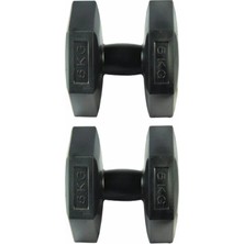 St. Morritz 5x2 Dambıl Seti 2x5 Seti Dambıl Toplam 10 kg 2 Adet Dambıl