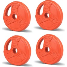 St. Morritz Ecgspor Grip Plate 1 kg Turuncu Plaka-4 Adet