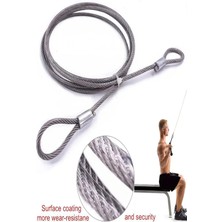 St. Morritz Spor Aleti Çelik Halatı 1,8 Metre