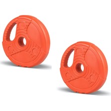 St. Morritz Ecgspor Grip Plate 1 kg Turuncu Plaka-2 Adet