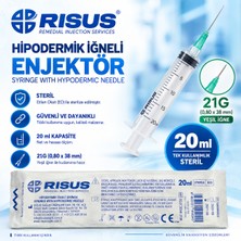 Risus Enjektör 20CC 3p YEŞIL-100 Adet