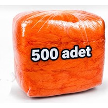 Ege Toptan 500 Adet Turuncu Galoş