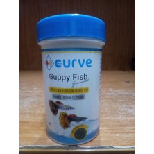 2 Adet Curve Guppy Fish Lepistes Balık Yemi Granül 100 ml