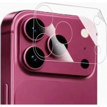 Nanospace Apple iPhone 18 Pro Ile Uyumlu Nano Esnek Ince Nano Kamera Koruyucu