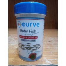 2 Adet Curve Yavru Balıklar Için Granül Yem - 100 ml - Özel Karışım Formüllü - Omega 3 - Vitamin C - Protein Içerikli Balık Yemi