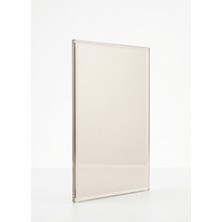 Fiya Storee 38.6 x 71.3 Kamp Sobası Camı - Yüksek Isıya Dayanıklı - 4mm - Özel Ölçü Kesilebilir.