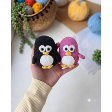 Amigurumi Oyun Arkadaşı Oyuncak Penguenler