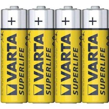 Store Varta 2006 Superlife Aa Size 4lü Kalem Pil ( Shrink )