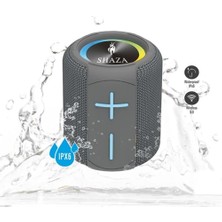 Store Taşınabilir Bluetooth Hoparlör Ipx6 Suya Dayanıklı - 6W Ses Çıkışı Gri