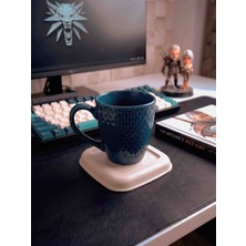 Crafted Pulsar Doğal ve Şık Tasarım Bardak Altlığı Seti (4'lü