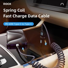Store 60W Type-C To Type-C, 1.5m, 3A, Örgü Şarj ve Data Kablosu, Siyah