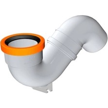 Ceylan Adam Mey Ithalat® Pvc Atık Su Borusu Es Sifon 110X45 mm 10 Adet