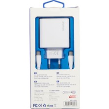 Store S-50 Usb-C Type-C Şarj Aleti Set, Beyaz