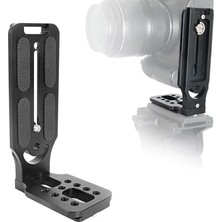 Store L Açılı Hızlı Değiştirme Plakası 1/4 Inç Tripod Plakası, Arca Swiss ile Uyumlu