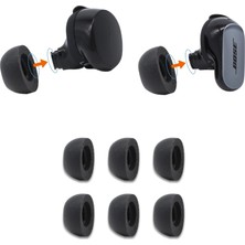 Store Bose Quietcomfort Iı ve Ultra Için Köpük Kulak Uçları, Üstün Konfor | Sarsılmaz Uyum | Küçük, 3 Çift