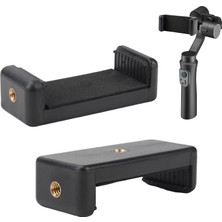 Store Kyrotech Akıllı Telefon Tutucu, Tripod Montaj Adaptörü, Klipsli Konnektör Başlığı, Selfie Çubuğu Başlığı, Seyahat Mini Tripod