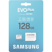 Store Evo Plus Microsdxc Hafıza Kartı 128 Gb, 160 Mb/s, U3, V30, A2, ‎MB-MC128SA/TR (2024 Serisi) Beyaz