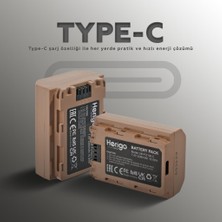 Store NP-FZ100-C 2280MAH Type-C Şarjlı Batarya (NP-FZ100 Uyumlu)